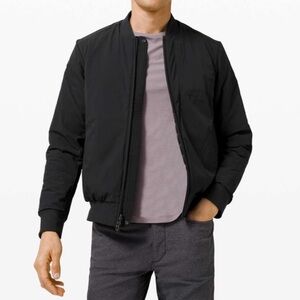 lululemon athletica Black Bomber Jacket